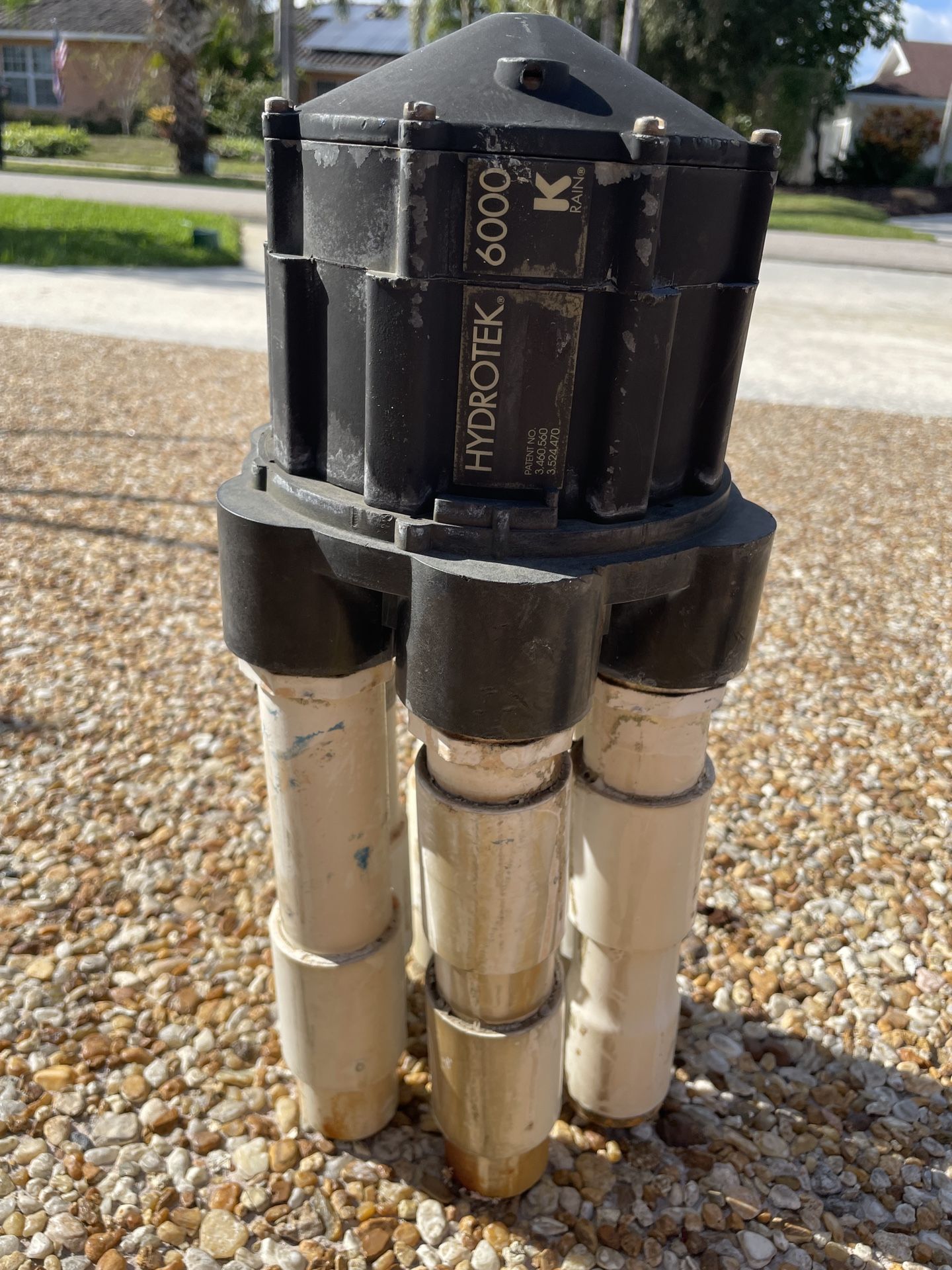 K Rain Hydrotek 6000- 6 Zone Sprinkler Indexing  Metal Valve