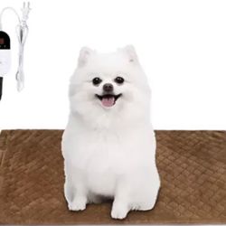 PET HEATING MAT 6 TEMP LEVELS WITH LED INDICATION 4 TIMER LEVELS CHEW RESISTANT