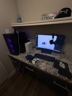 Gaming PC Full Setup – RTX 4060 / i5-14400F / 32GB DDR5 + 165Hz Monitor + Xbox