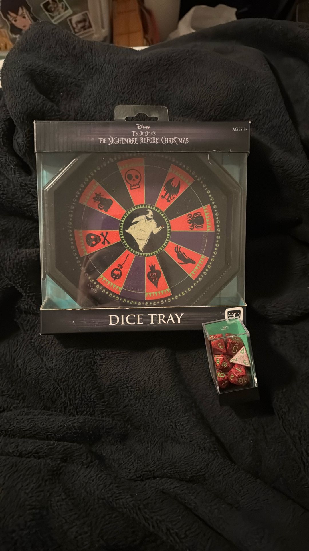 The Nightmare Before Christmas Dice Tray & Dice