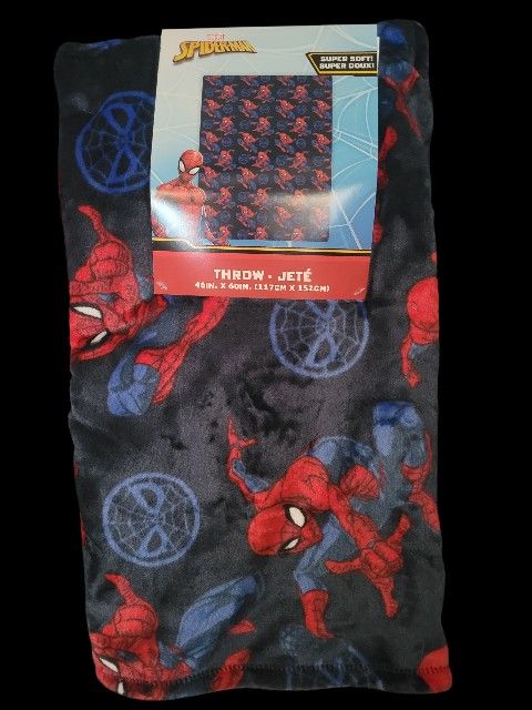 Spider-Man Toddler Throw 46x60in