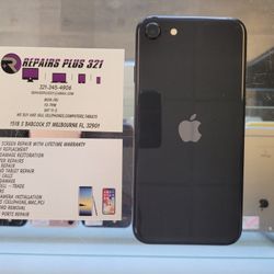 Unlocked Black 2020 iPhone SE 128gb