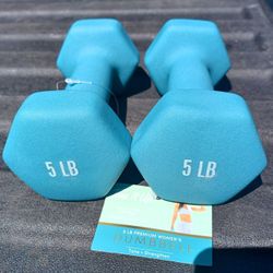 New 5lb Dumbbells 