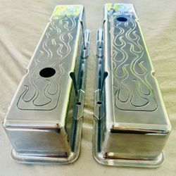 350 Chevy Aluminum Valve Covers