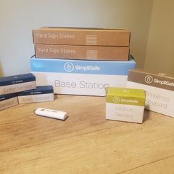 SimpliSafe Home Security System New in Boxes