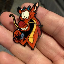 Disney Mushu Enamel Pin