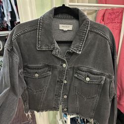 cropped denim jacket 