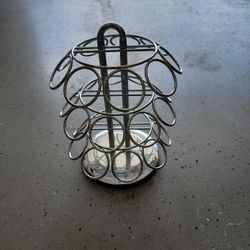 K Cups K Cups.  Organizer/holder. Crome Steel. Hold 36 K Cups