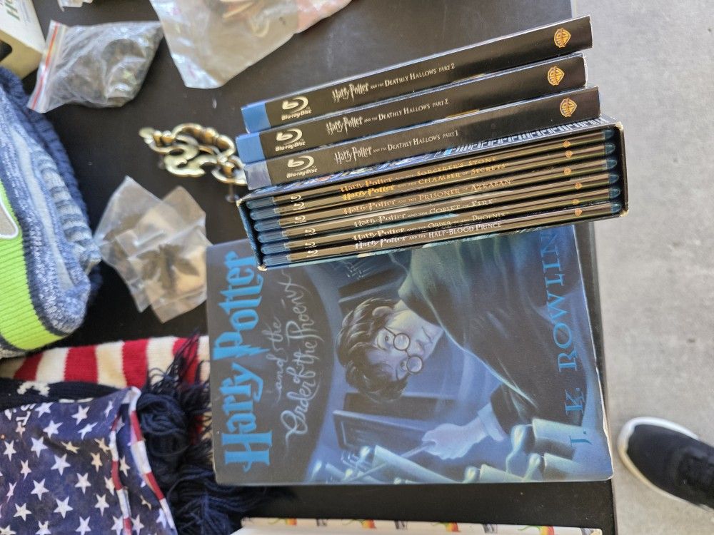 Harry Potter complete Blue Rays set