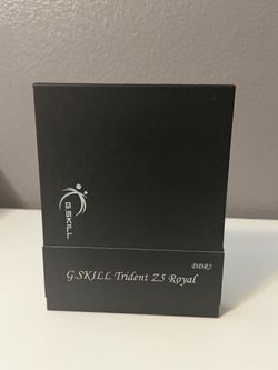 Gskill Trident Z5 Royal DDR5 Ram