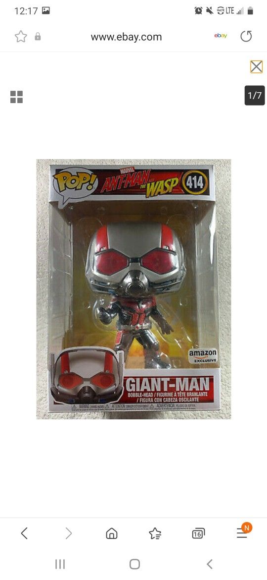 Funko Pop 10 Inch Giant-man