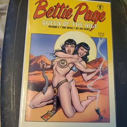 BETTIE PAGE: QUEEN OF THE NILE #3 (OF 3) Dave Steven's Art