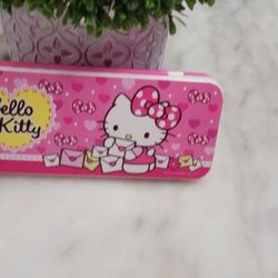 Hello Kitty Gently Used Pencil Tin