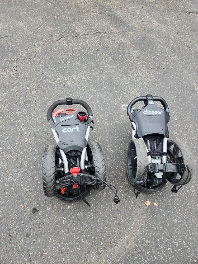 Clicgear Push Carts 