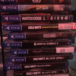 PS4 PS3 Xbox 360/one Games