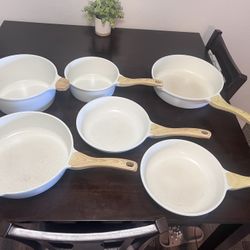Pot And Pan Set With Lids 