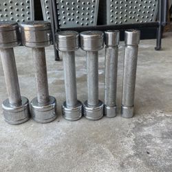 Dumbbell Set (chrome)