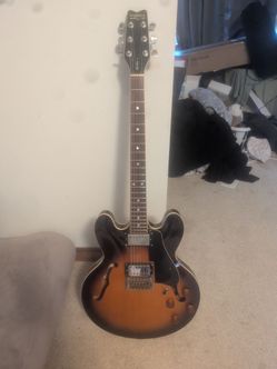 1983 Washburn HB-35V made in Japan semi hollow 335 guitar