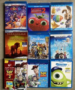 Blu Ray Disney Kids Movies