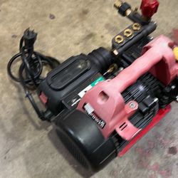 Electric power washer 1,450 psi max 