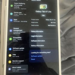 galaxy tab A7 lite