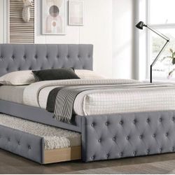 New Trundle With Both New Mattresses Included 