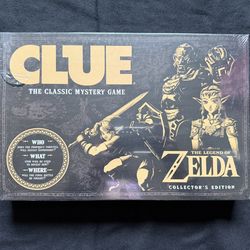 Brand New Sealed The Legend Of Zelda Clue Collector's Edition