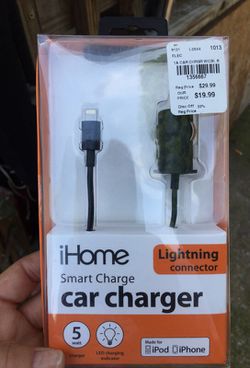 I phone 5 and up car charger