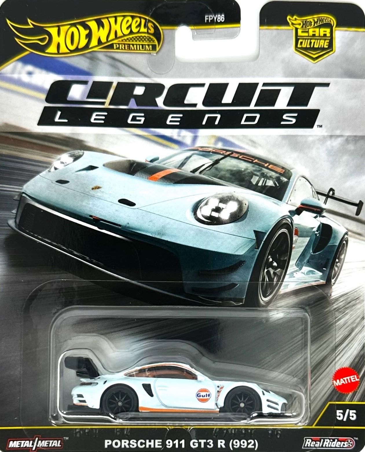 2025 Hot Wheels Circuit Legends Porsche 911 GT3 (992)