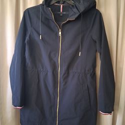 Tommy Hilfiger Women Raincoat With Hood