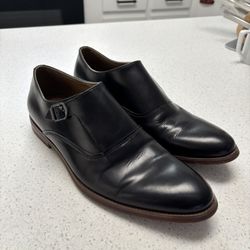 Aldo Size 10 1/2 Leather Slip On Dress Shoes