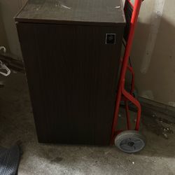 Brown Mini Fridge 