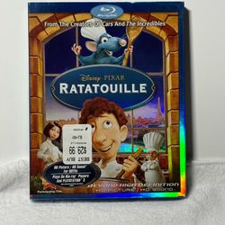 Disney Pixar Ratatouille Blu-ray 2007 With Slipcover Remy Family Movie