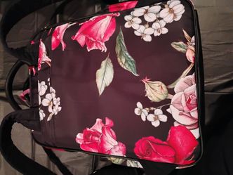 Betsy Johnson floral backpack Thyme & Table Cleo Bottle 32 oz Pink