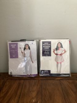 Halloween budget costumes Angel $10 & Nurse $15 Brand new size 8-10 extra accessories for nurse available