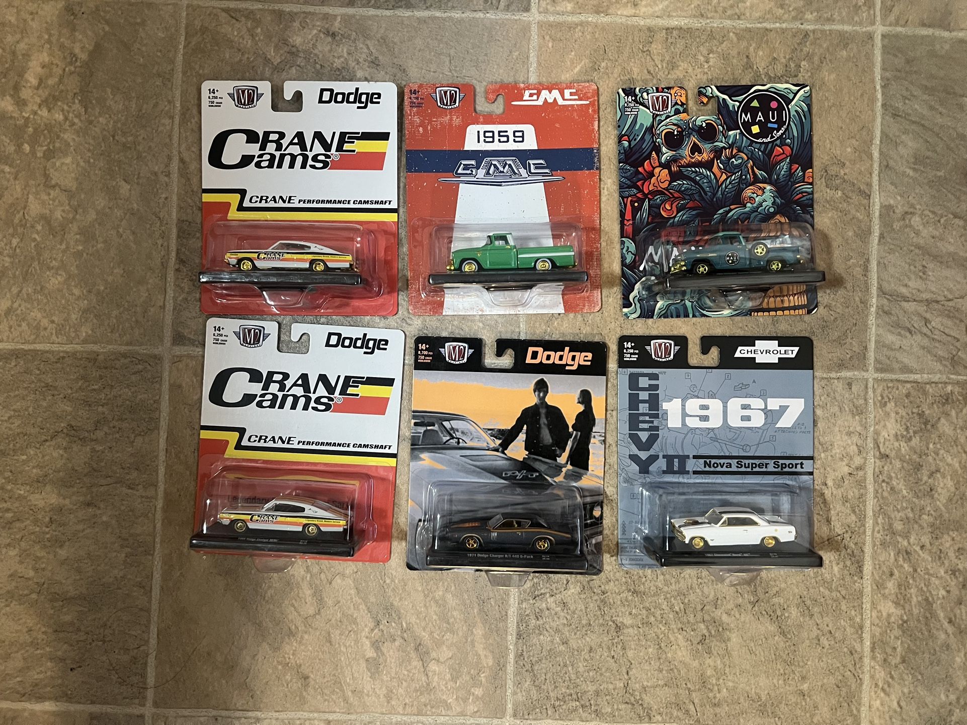 M2’s 1/64 With 4 Chases