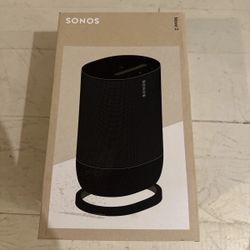 NEW Sonos Move 2 Smart Speaker Bluetooth (BLACK)