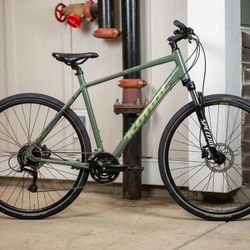 Kona Splice 8Spd Hybrid Bike – Suntour Suspension /  Disc Brakes / More
