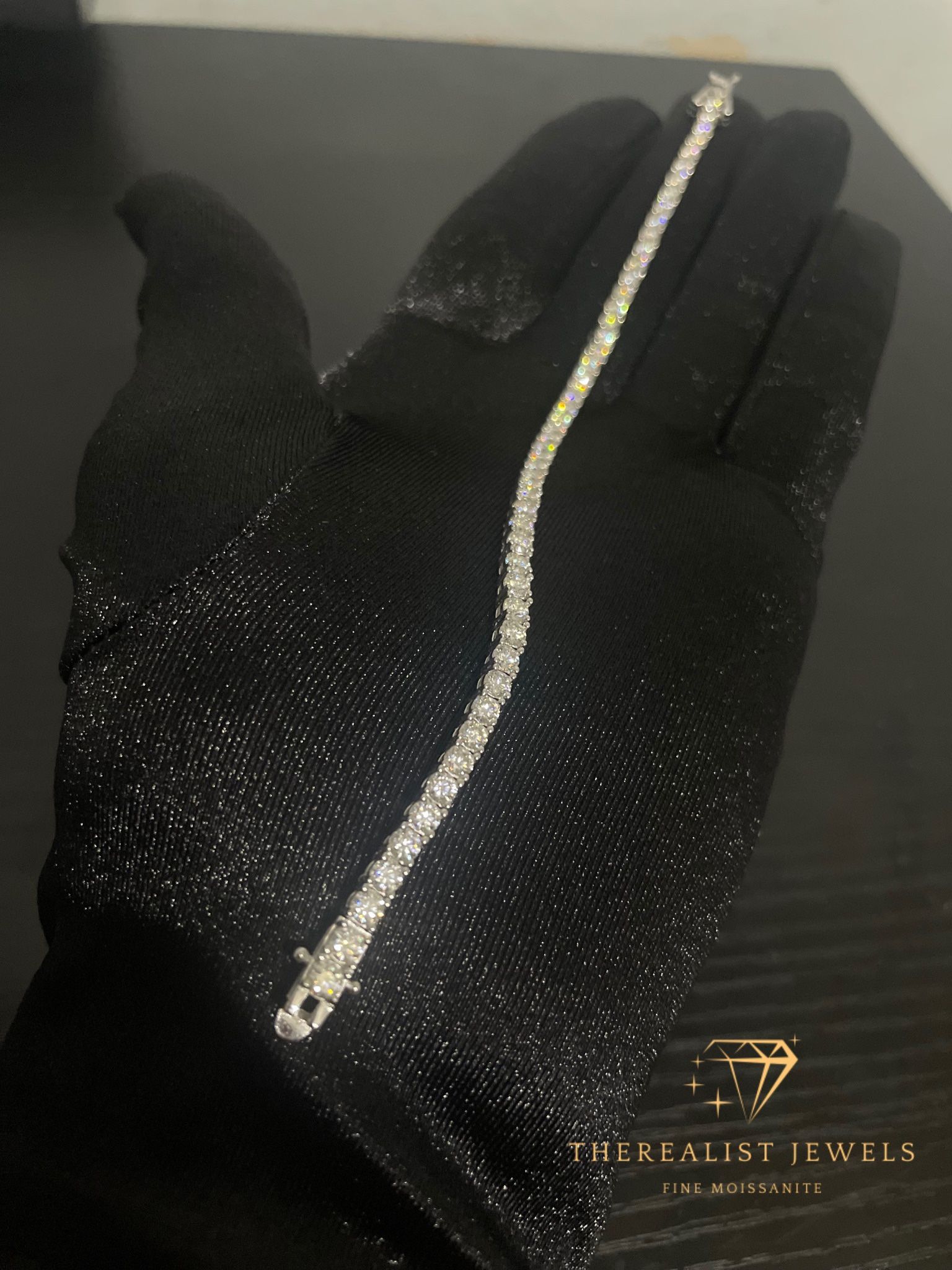 3mm Moissanite Bracelet