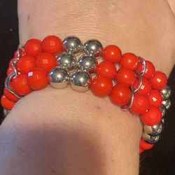 Red Stretchy Bracelet