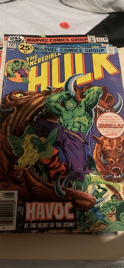 Vintage hulk comic