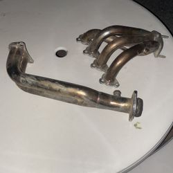 D16Z6 Headers And Down Pipe 