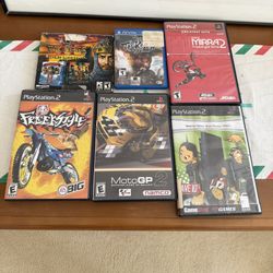 Mix of PC, PS VITA, and PS2 games