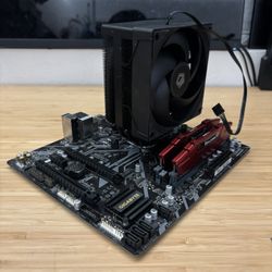 Motherboard, CPU + Cooler, and Ram Combo