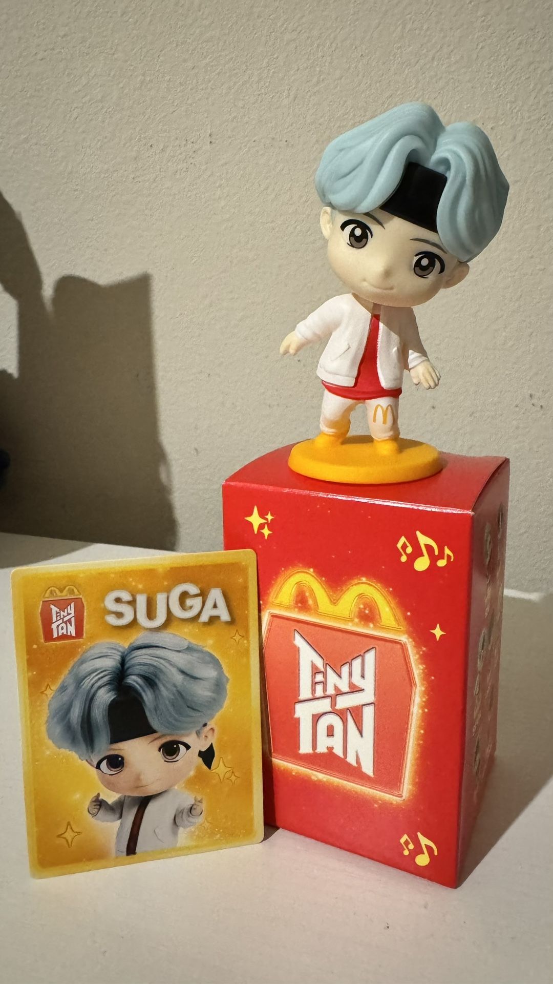 McDonald’s BTS Tiny Tan SUGA Toy