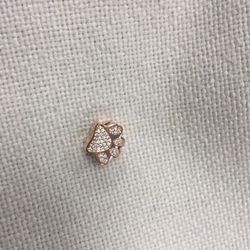 Pandora Sparkling Paw Print Charm
