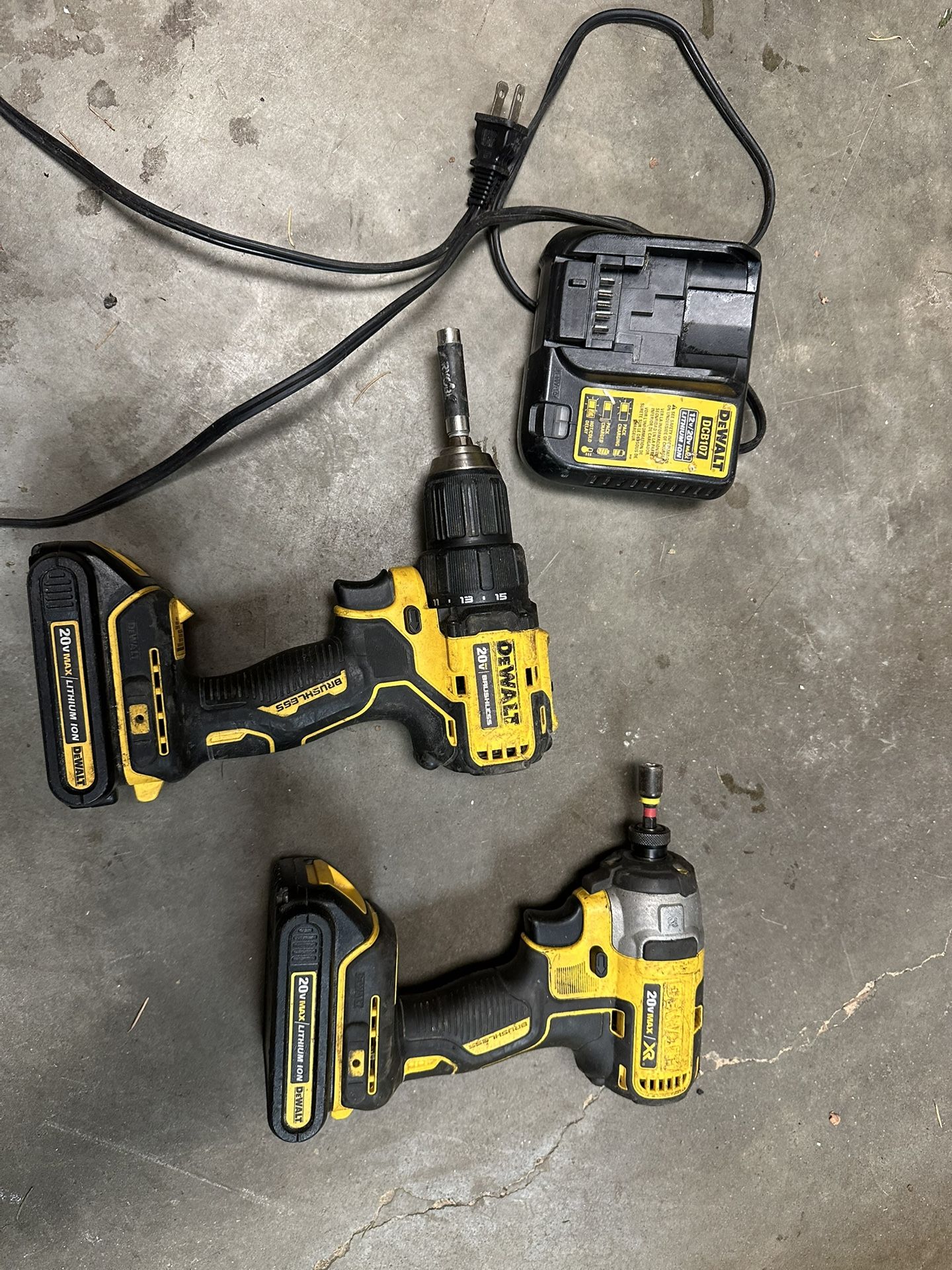 DeWalt 20V MAX Brushless Tool Combo Set