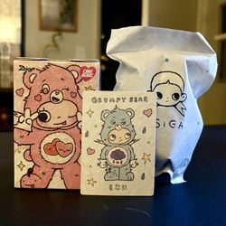 Zsiga x Care Bears Series - Grumpy Bear (Pendant)