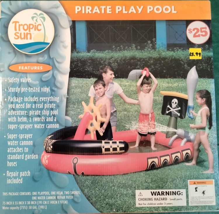 PIRATE PLAY POOL