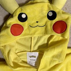 Pokémon Pikachu  Costume Onesie Pajamas